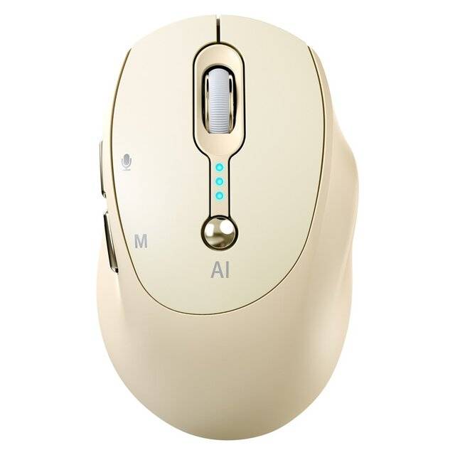 ماوس T-Wolf M7 3200 DPI لاسلكي ثنائي الوضع بيج - 1