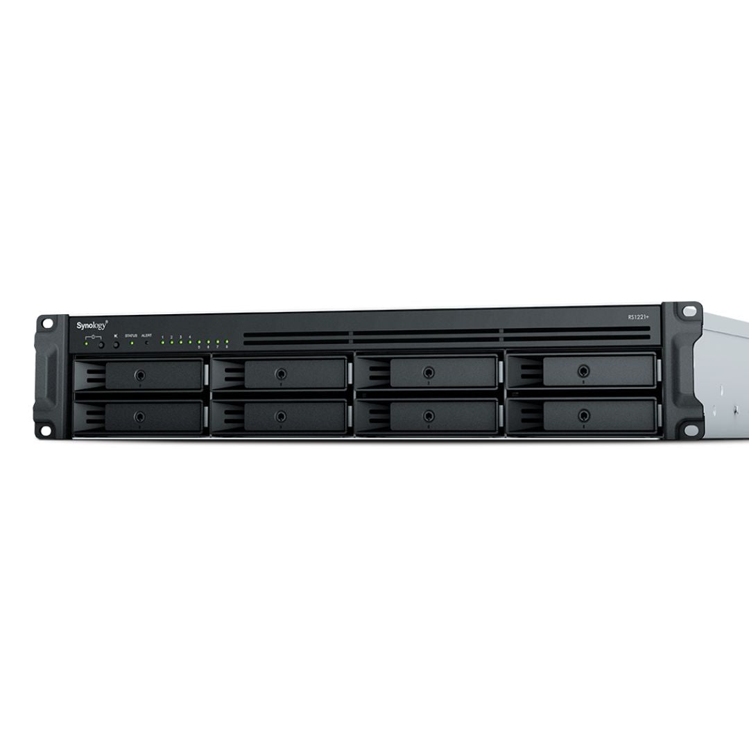 Synology RackStation RS1221+ 12-Bay NAS AMD Ryzen V1500B 4GB RAM - 1