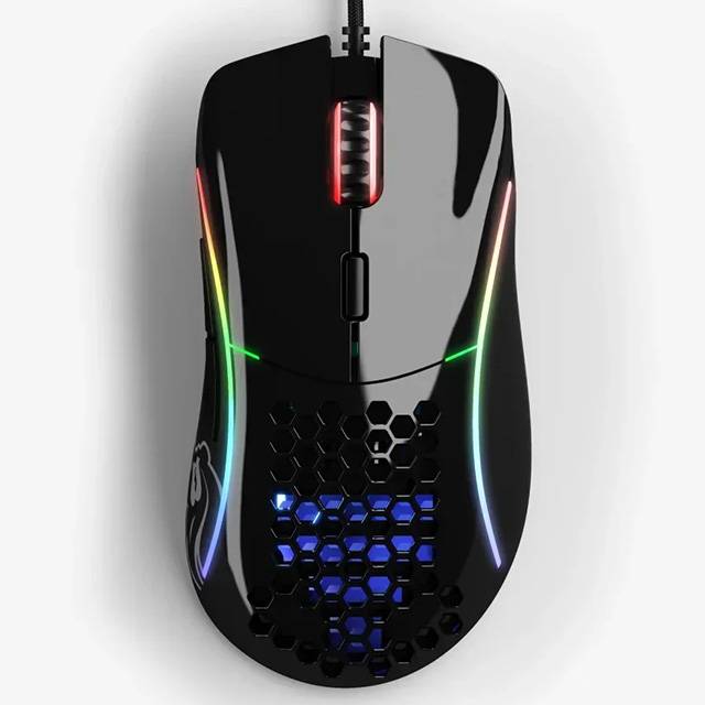 Glorious Model D 26000 DPI Wired RGB Gaming Mouse Black - 1