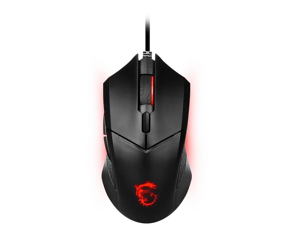 ماوس MSI Clutch GM08 4200 DPI USB سلكي أسود - 1