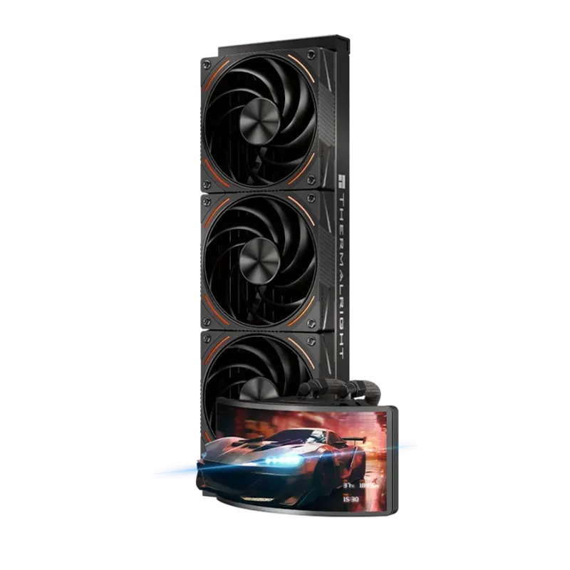 Thermalright Rainbow Vision 360mm AIO Liquid Cooler ARGB Black - 1