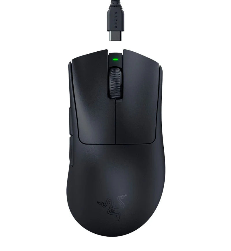 Razer DeathAdder V3 Pro 30000 DPI Wireless RGB Gaming Mouse White - 1