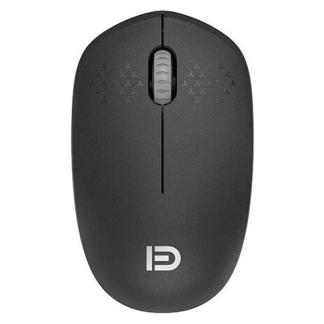 Fude i210 1600 DPI Wireless Office Mouse Black - 1