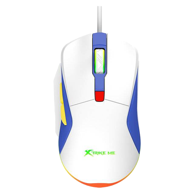 Xtrike Me GM-227 Wired Gaming Mouse 3600 DPI White/Blue - 1