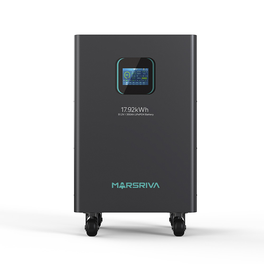 Marsriva 17.92kWh 48V LiFePO4 Battery MR-LFP48-350-WMD - 1