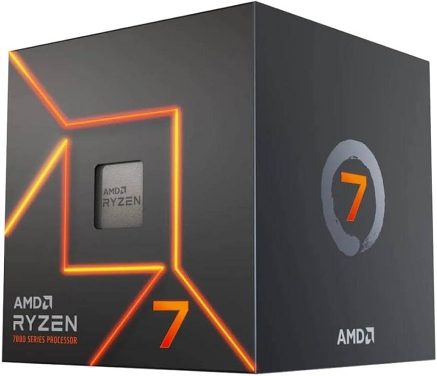 AMD Ryzen 7 7700 8-Core 3.8GHz AM5 Tray Processor - 1