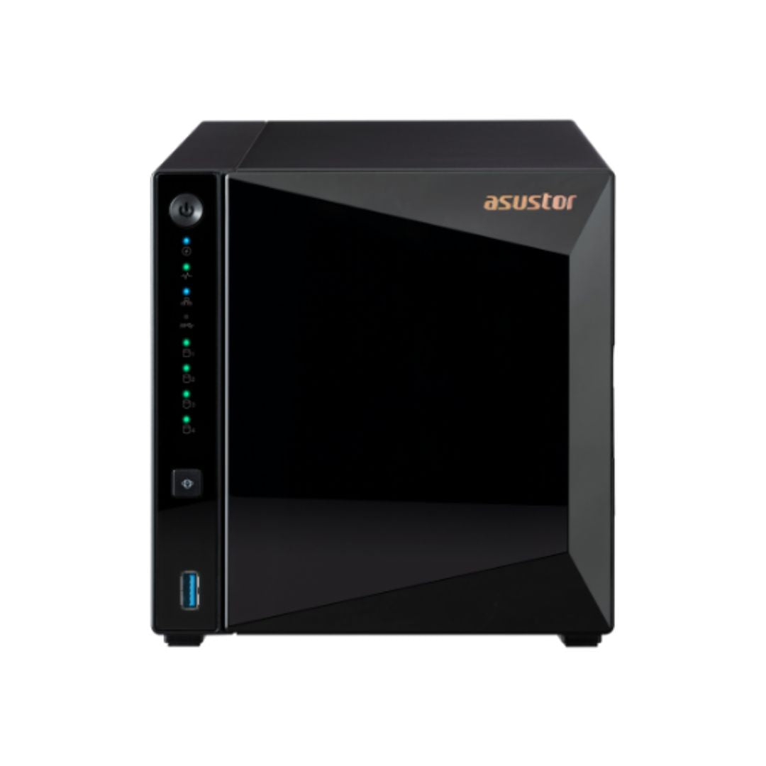 سيرفر Asustor Drivestor 4 Pro AS3304T 4-Bay NAS 2GB RAM 2.5GbE - 1