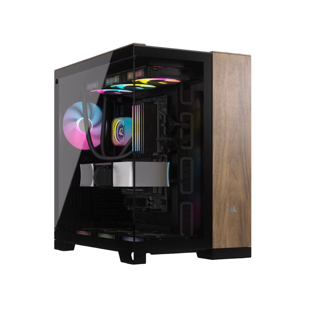 Corsair 6500X Mid-Tower ATX Case Black Tempered Glass - 1