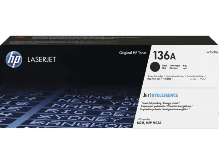 HP 136A Toner Cartridge Black - 1