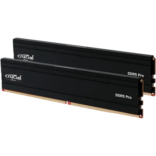 Crucial Pro DDR5 48GB (2x24GB) 6000MHz UDIMM Memory - 1