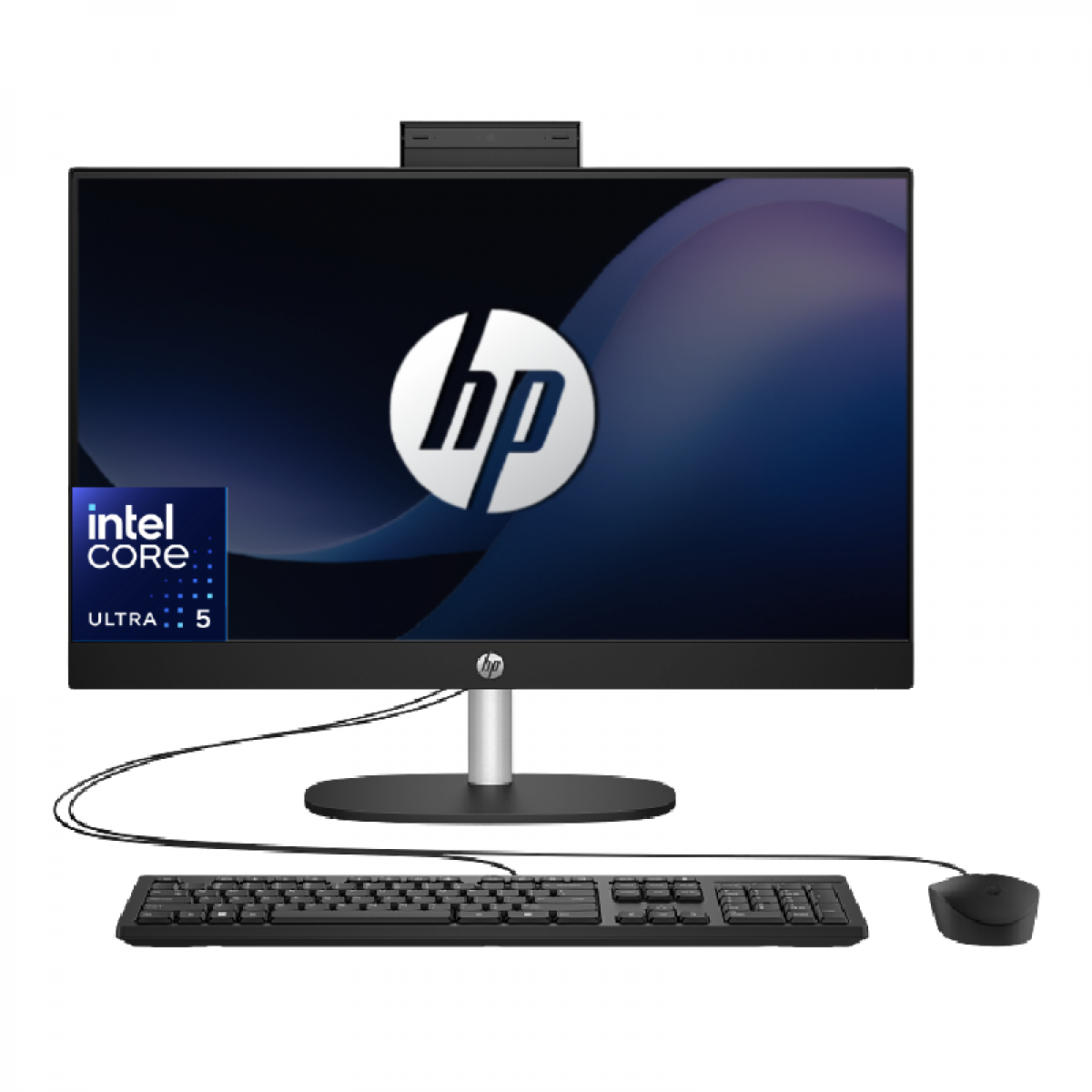 HP AIO Core Ultra 5 125U Desktop PC 16GB/512GB 24″ FHD - 1