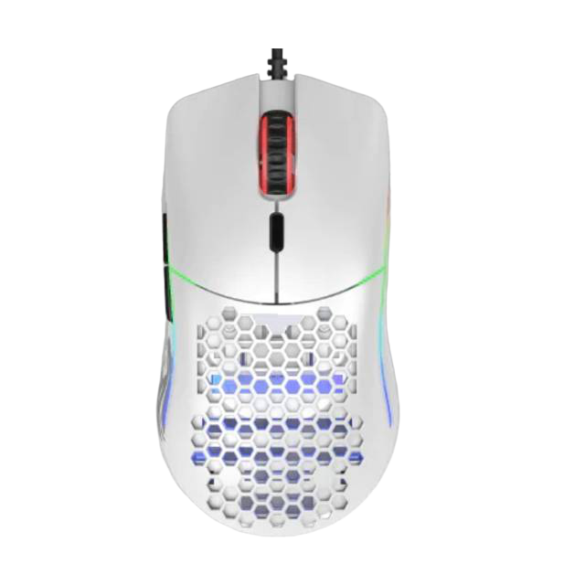 Glorious Model O Wired Matte White Gaming Mouse - 1