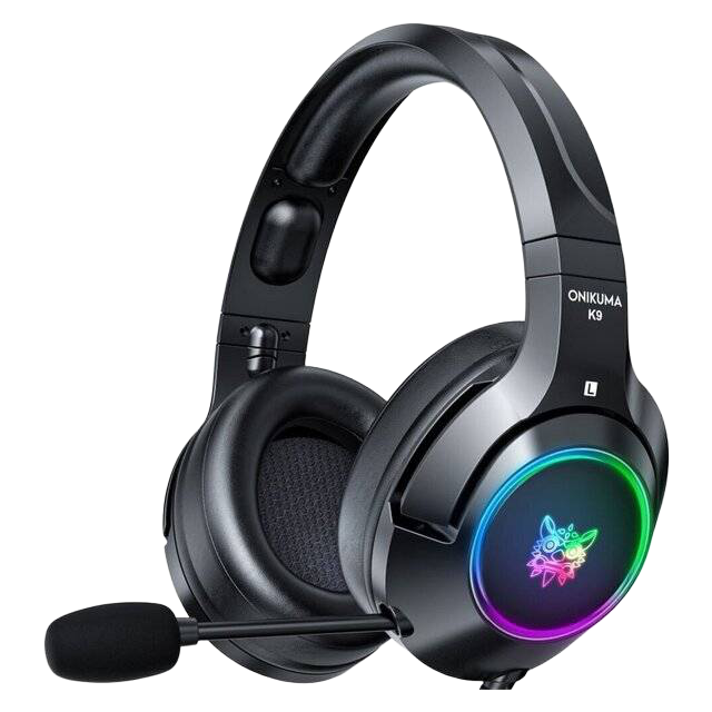 Onikuma K9 Wired Gaming Headset with Microphone & RGB - 1