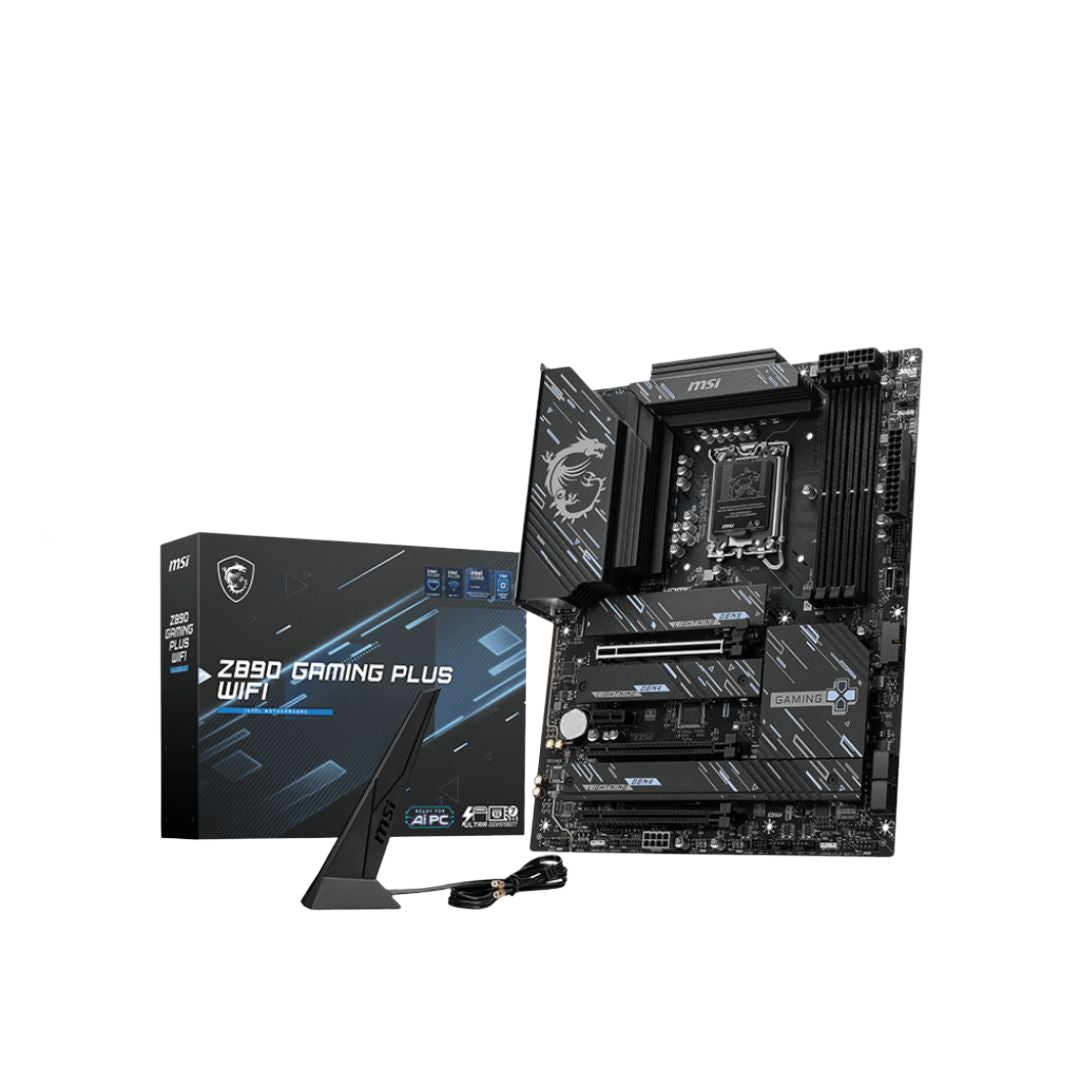 MSI Z890 GAMING PLUS WIFI LGA1851 ATX Motherboard - 1