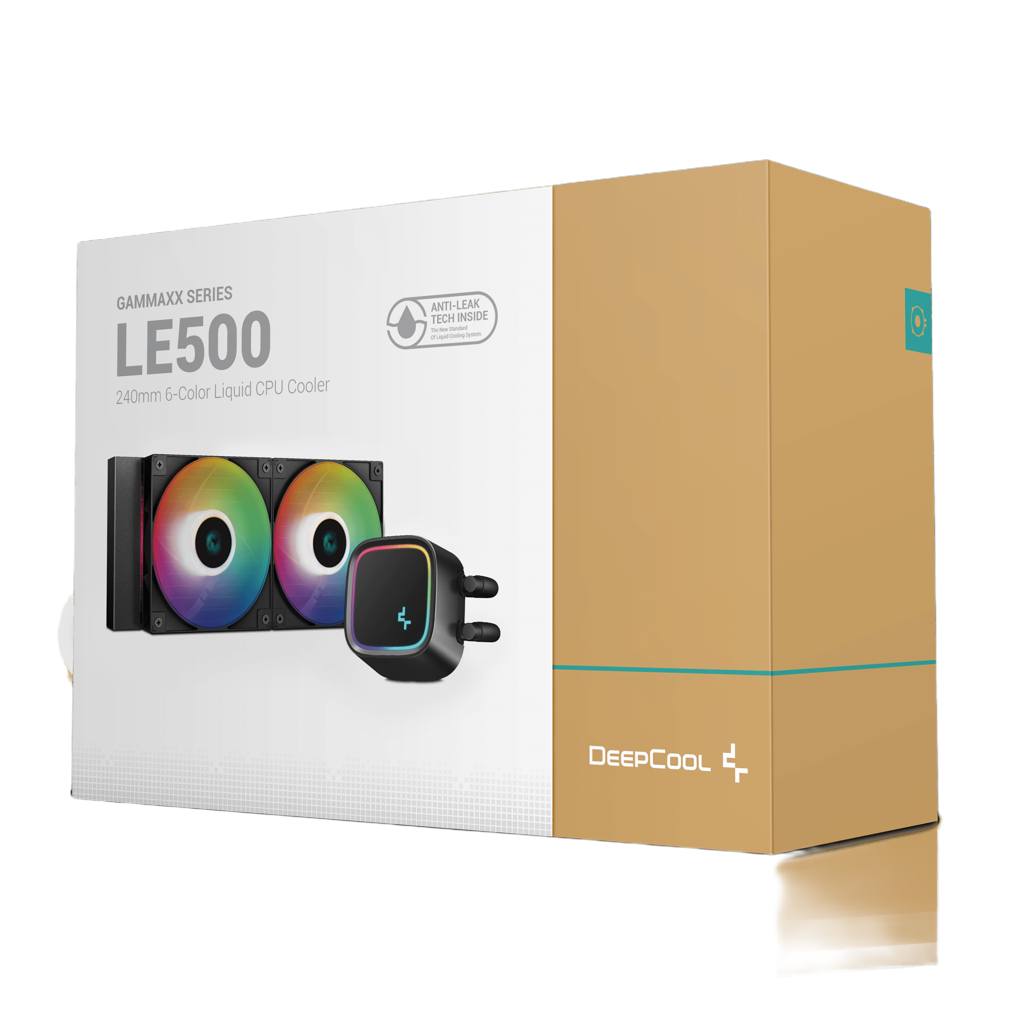 DeepCool LE500 240mm AIO Liquid CPU Cooler - 1