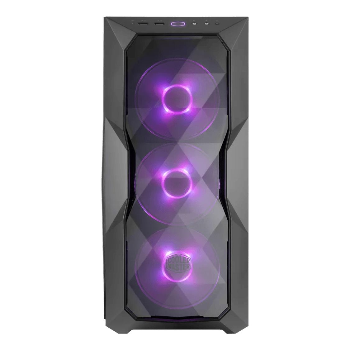 Cooler Master MasterBox TD500 Mid-Tower ATX Case Black - 1