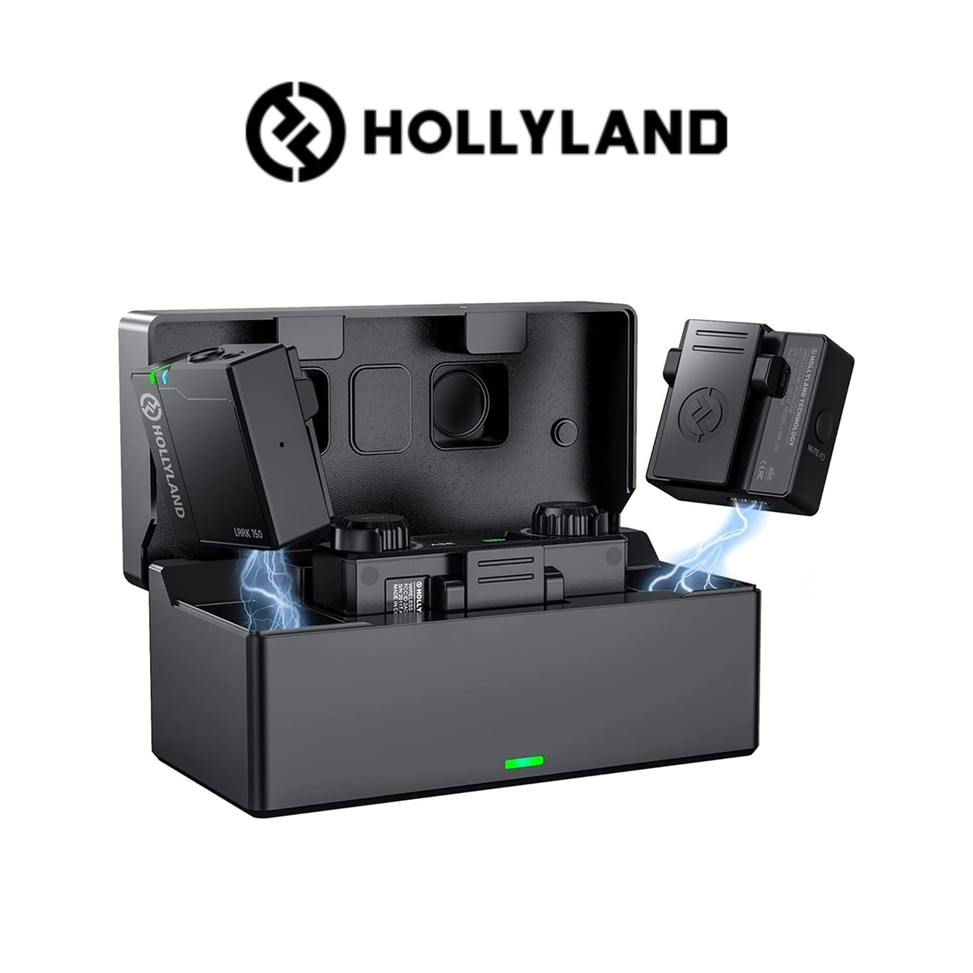 Hollyland LARK 150 Duo Wireless Lavalier Microphone - 1