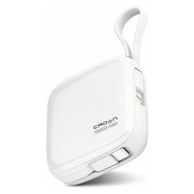 باور بانك Crown CMPF-10 10000mAh 20W أبيض - 1