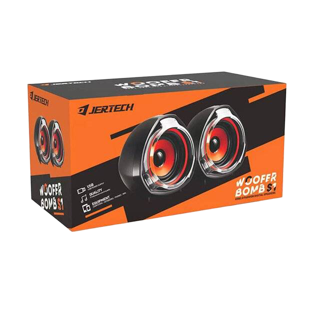 Jertech Woofer Bomb S1 USB 2.0 Speakers - 1