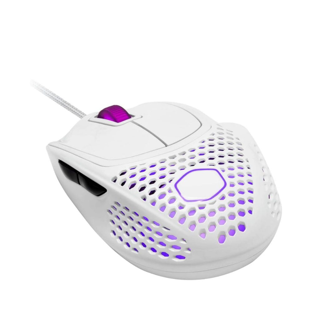 Cooler Master MasterMouse MM720 16000 DPI USB Wired RGB Gaming Mouse White - 1