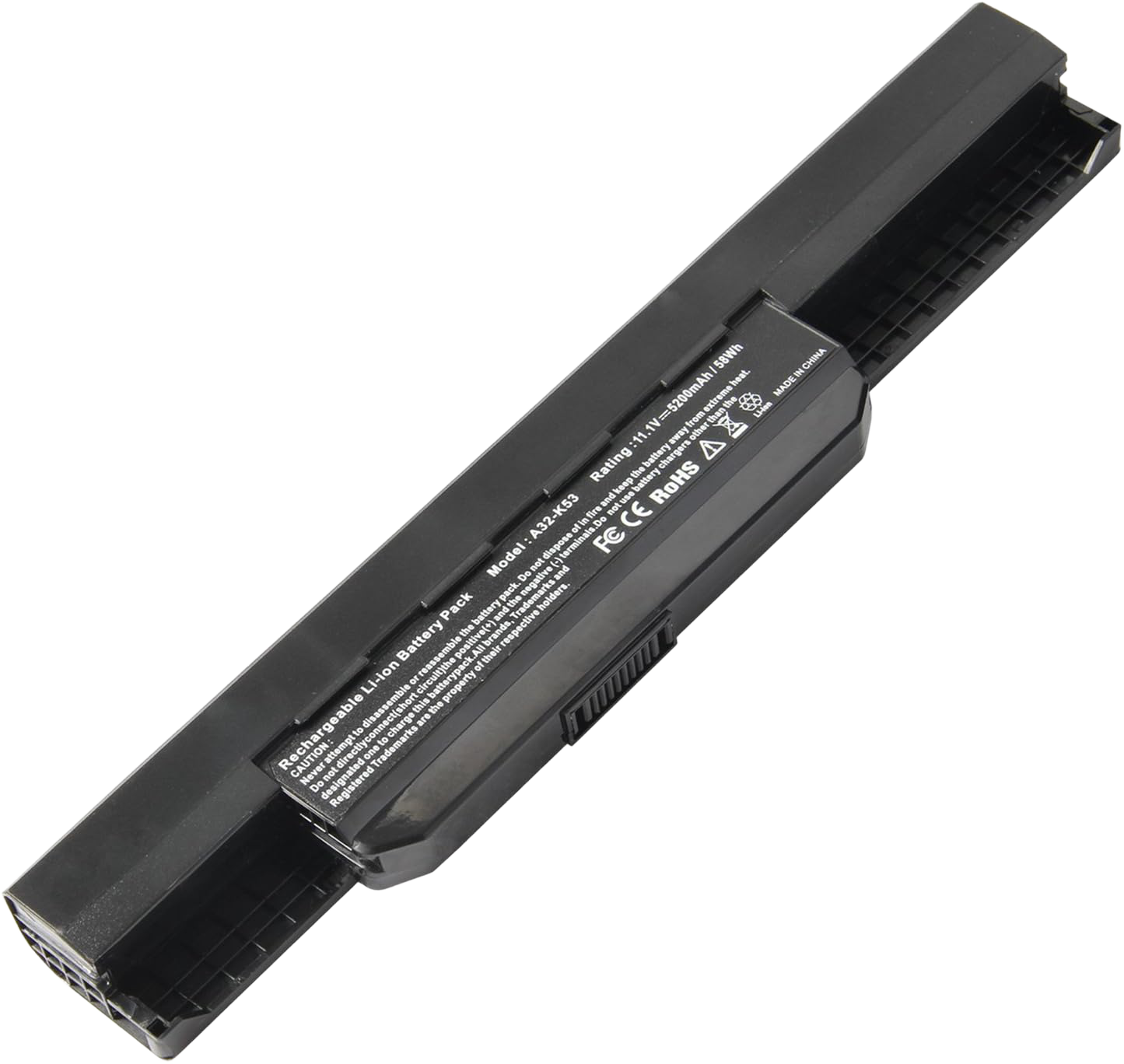 Zoom Laptop Battery for Asus A43 A53 K53 Series - 1
