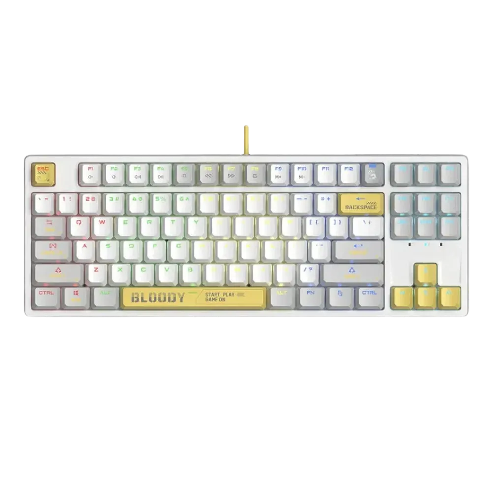 Bloody S87 RGB Wired Mechanical Keyboard Gaming - 1