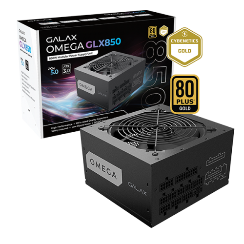 Galax Omega GLX850 850W 80+ Gold Semi-Modular PSU - 1
