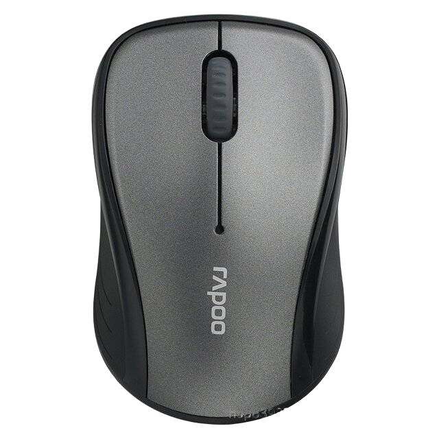 Rapoo M35 Silent Wireless Mouse - Black - 1