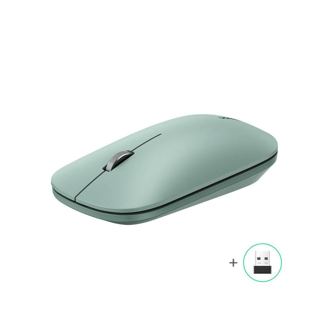 Ugreen MU001 4000 DPI Wireless Office Mouse Green - 1