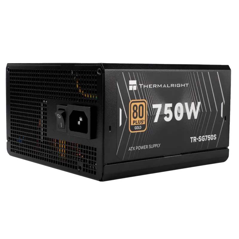 باور سبلاي Thermalright TR-SG750S 750W Gold غير معياري أسود - 1
