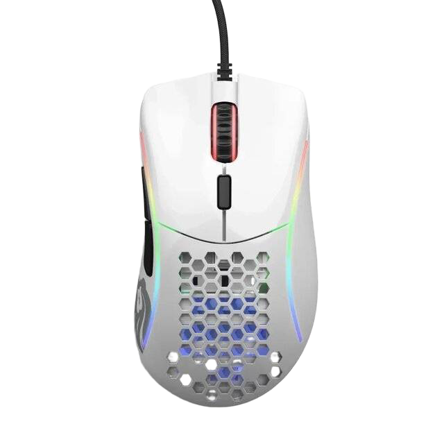 Glorious Model D- Wired Gaming Mouse Glossy White - 1