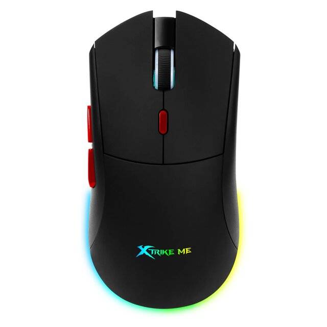 ماوس Xtrike Me GW-613 10000 DPI Dual-Mode RGB أسود - 1