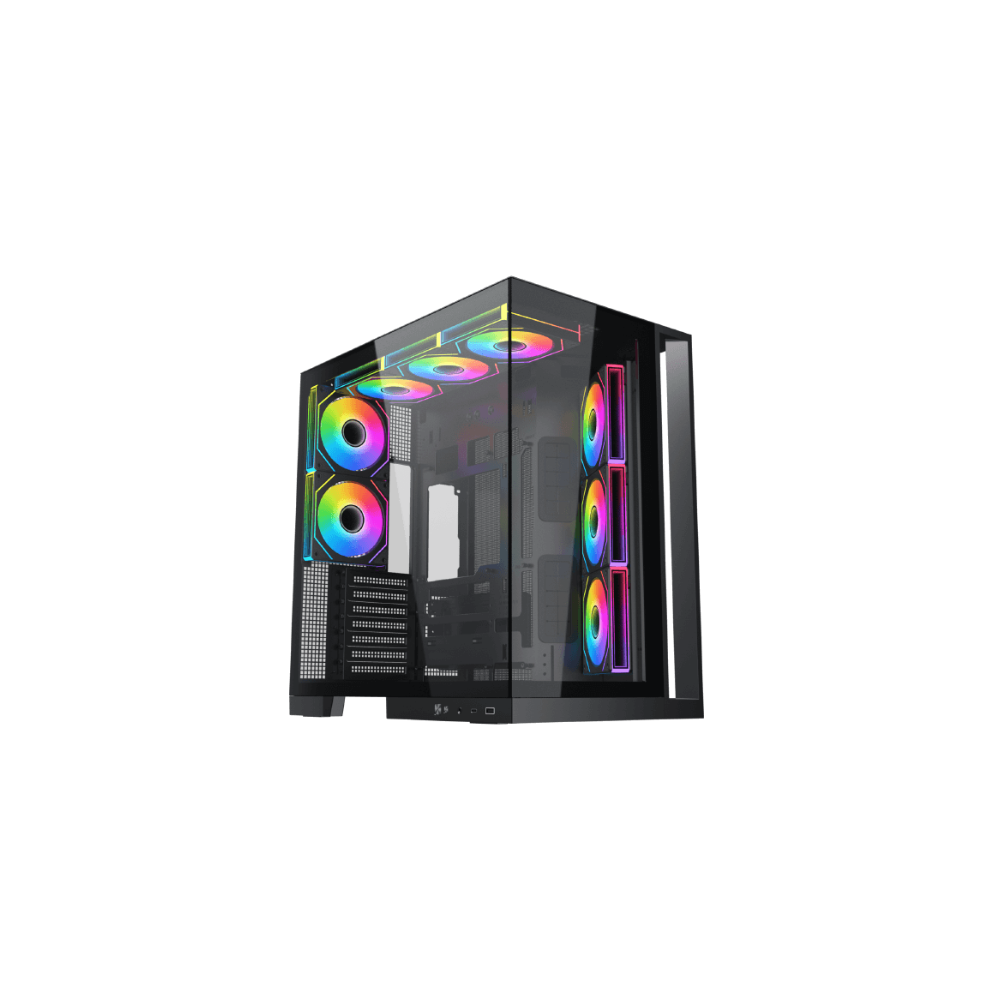 كيس Xigmatek Aqua 7 Mid-Tower ATX أسود - 1