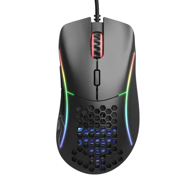Glorious Model D Wired Matte Black Gaming Mouse - 1