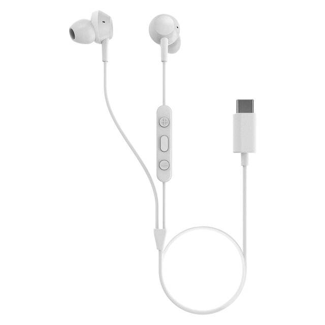 Philips 5000 Series TAE5008WT In-Ear Earbuds Type-C Wired White - 1