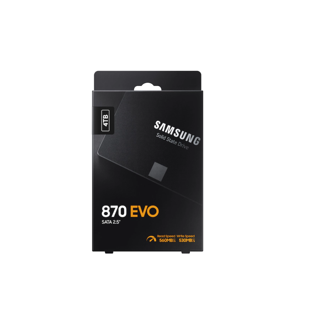 Samsung 870 EVO 4TB SATA 2.5″ Internal SSD - 1