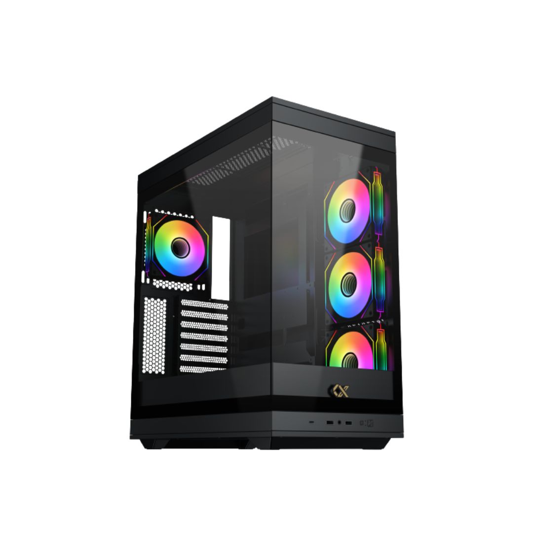 Xigmatek Meta Mid-Tower ATX Case Black - 1