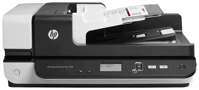 طابعة HP ScanJet Enterprise Flow 7500 ملون USB 2.0 أسود - 1