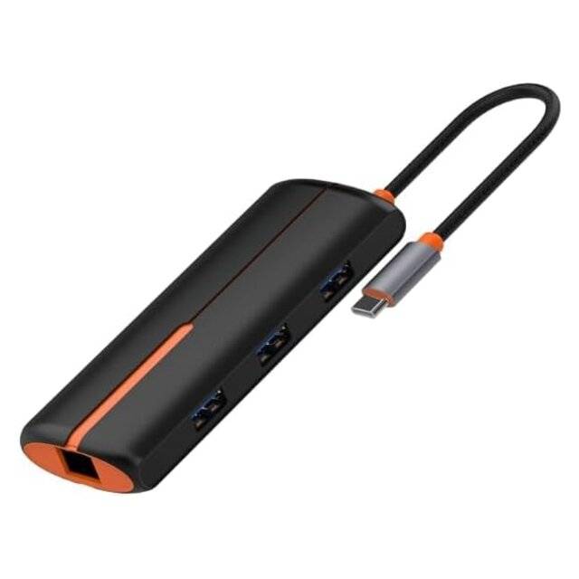 LDNIO DS-25H 5-Port USB 3.0 Hub with USB-C to HDMI 100W - 1