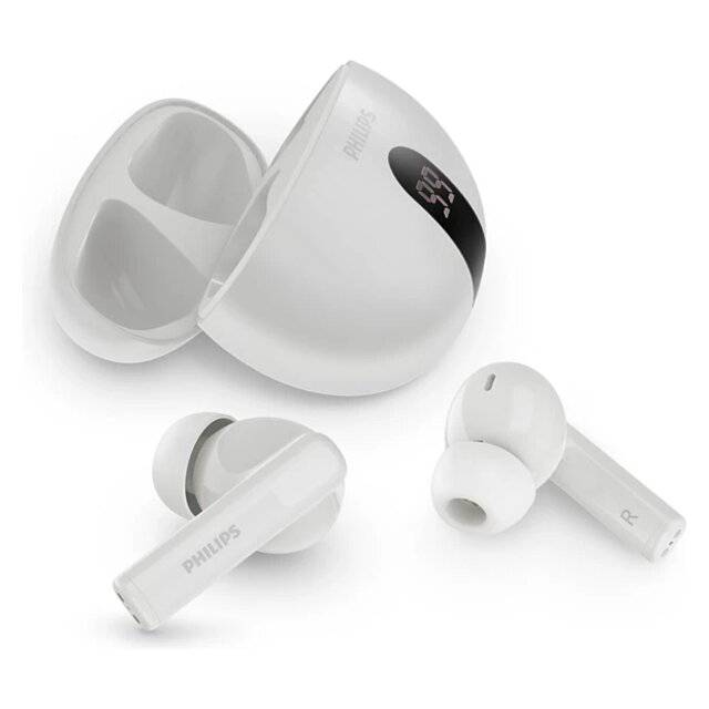 Philips 3000 Series TAT3559WT True Wireless Earbuds Bluetooth White - 1