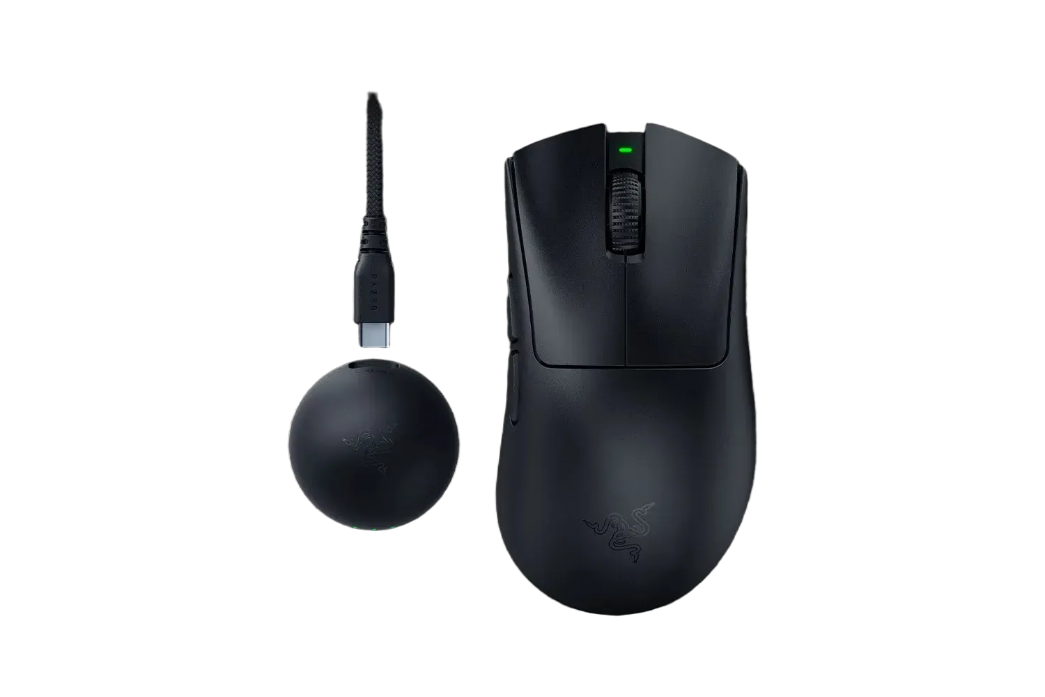 ماوس Razer DeathAdder V4 Pro 45000 DPI Dual-Mode - 1