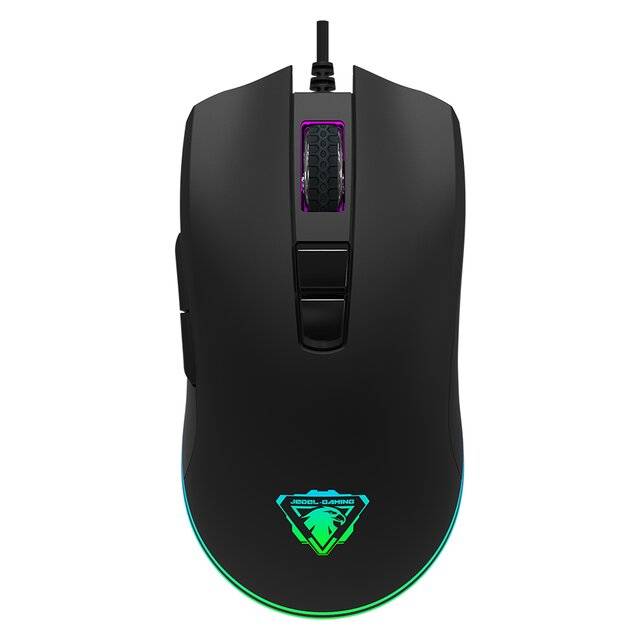 Jedel GM-708 Gaming Mouse 7200 DPI Wired RGB Black - 1