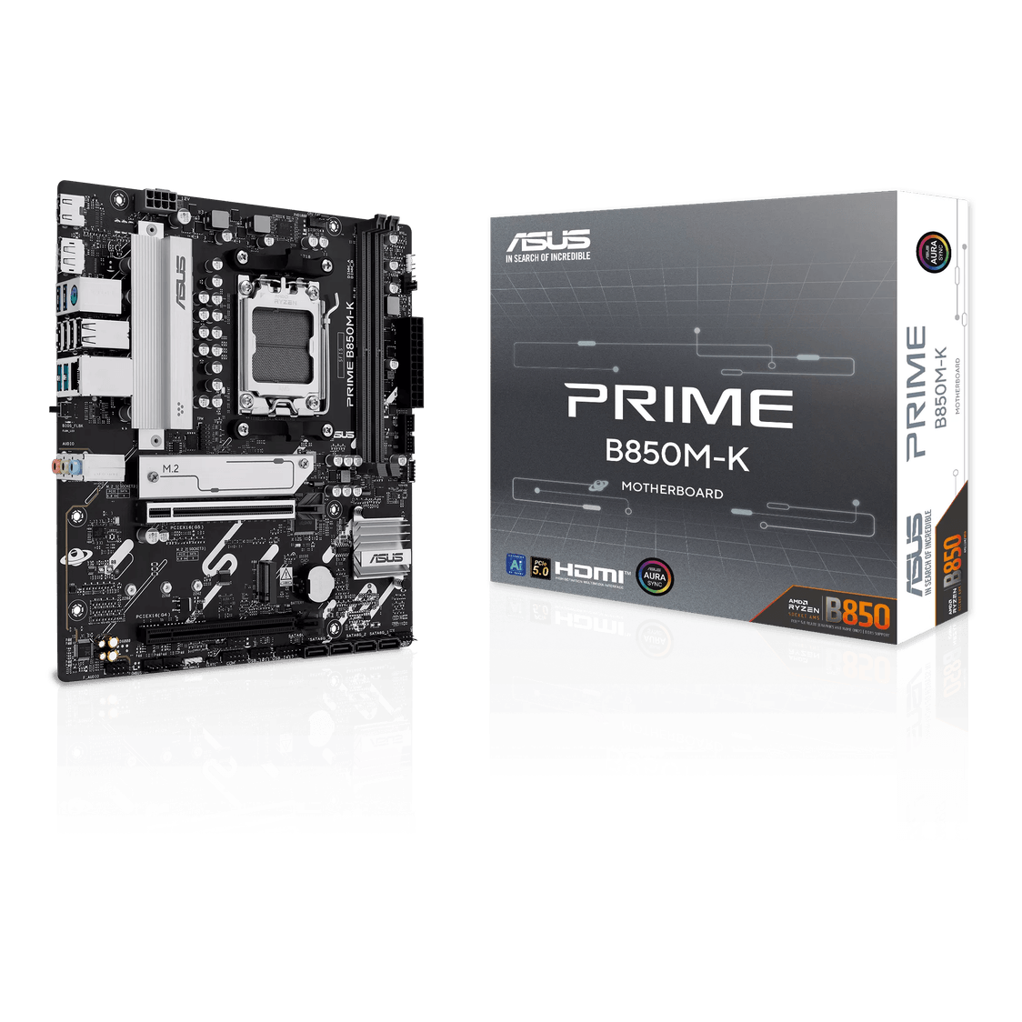 لوحة أم ASUS Prime B850M-K AM5 DDR5 Micro-ATX - 1