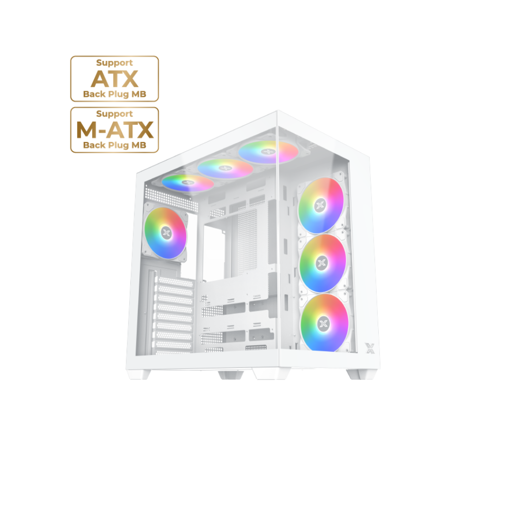 Xigmatek Aqua V Air Full-Tower ATX Case Black - 1