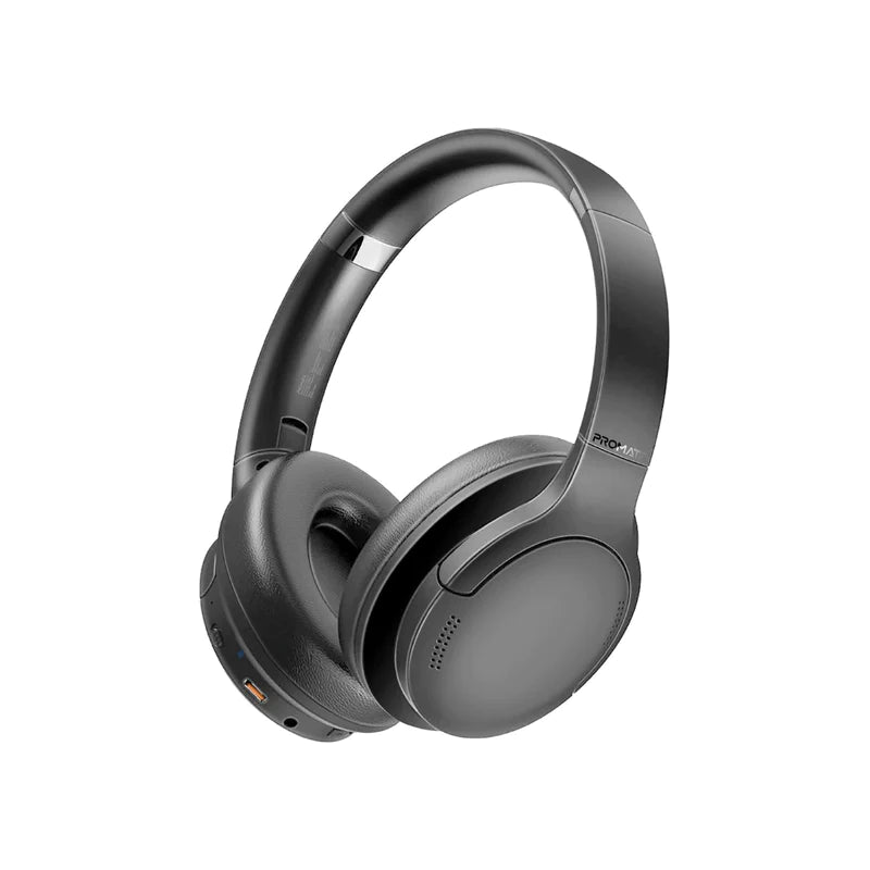 Promate LaBoca Pro Over-Ear Bluetooth 5.3 Headset White - 1