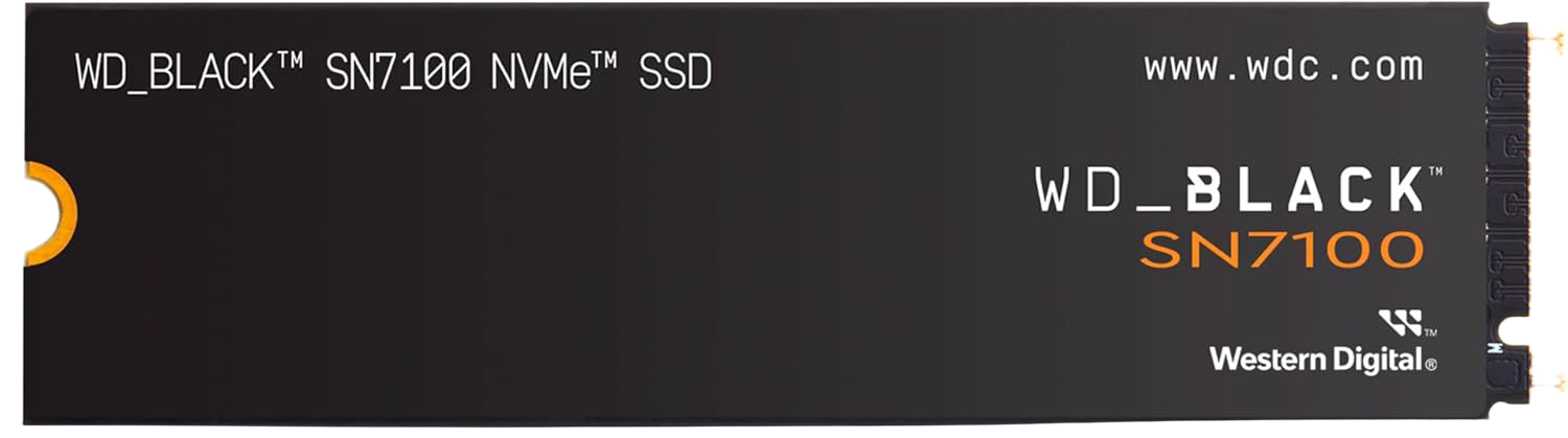Western Digital Black SN7100 2TB NVMe M.2 PCIe 4.0 Internal SSD - 1