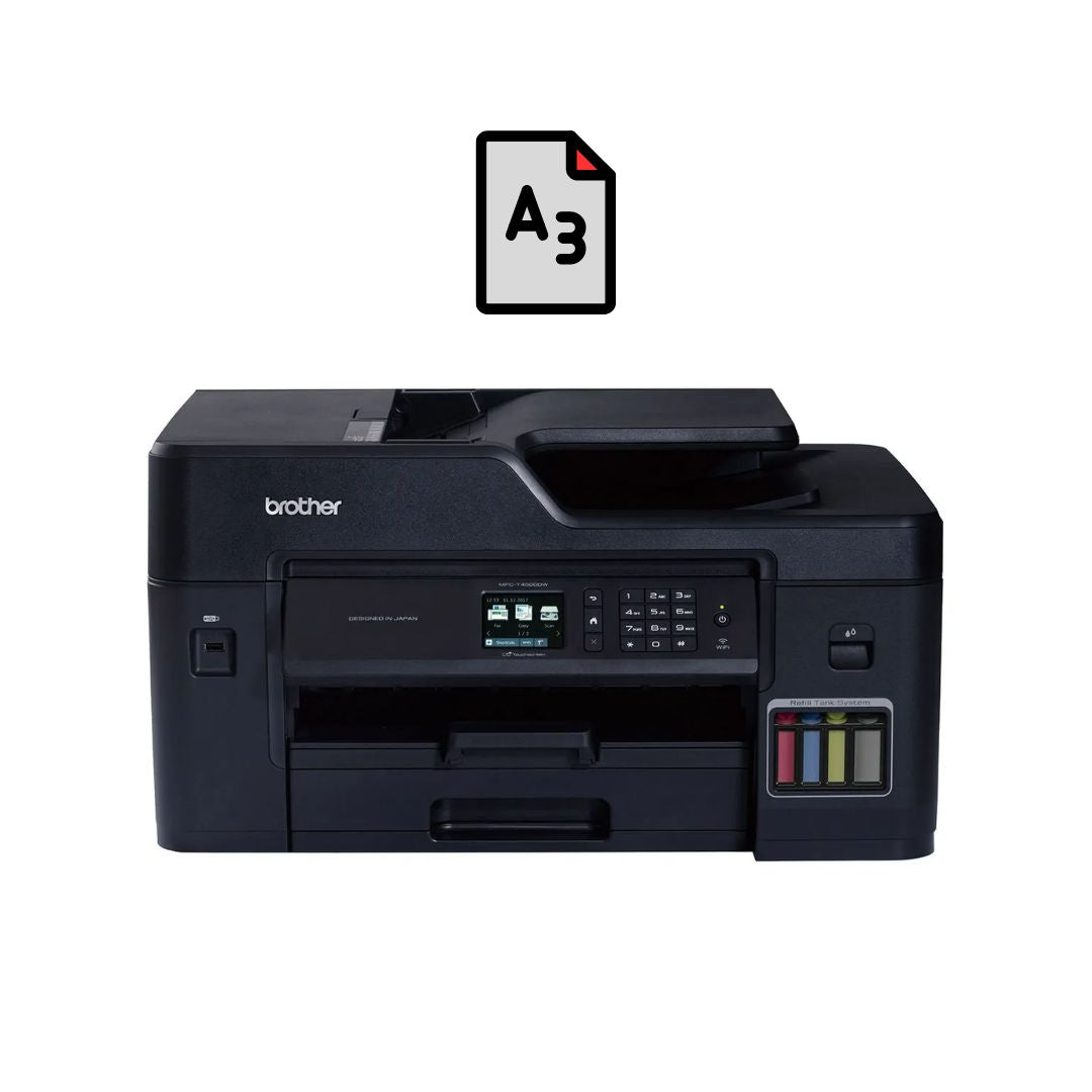 Brother MFC-T4500DW Color Ink Tank All-in-One Printer Wi-Fi Ethernet USB 2.0 - 1