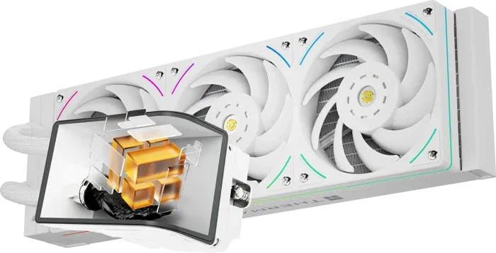 مبرد Thermalright Wonder Vision 360mm AIO سائل ARGB أبيض - 1