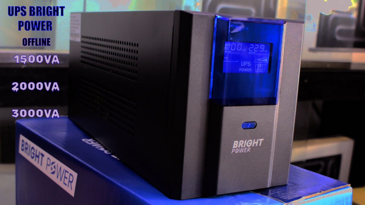 يو بي إس Bright Power Offline 1500VA بطارية احتياطية - 1