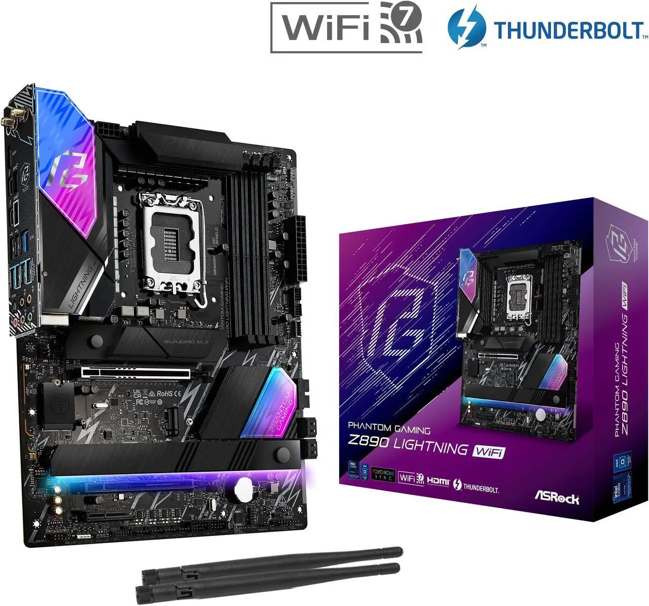 asrock ASRock Z890 Lightning Black Motherboard